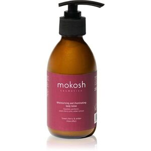 Mokosh Sweet Cherry & Amber bőrélénkítő testtej hidratáló hatással 200 ml kép