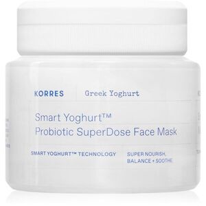 Korres Smart Yoghurt™ Probiotic SuperDose Face Mask felfrissítő hidratáló maszk probiotikumokkal 100 ml kép