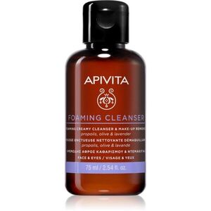 Apivita Cleansing Foaming Cleanser finoman tisztító hab 75 ml kép