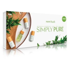 NaniNails Simly Pure ajándékszett körmökre hölgyeknek kép