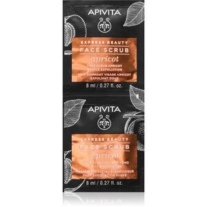 Apivita Express Beauty Apricot gyengéd bőrradír 2x8 ml kép