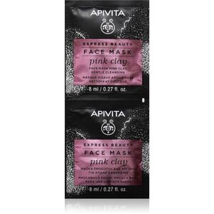 Apivita Express Beauty Pink Clay tisztító maszk 8 ml kép