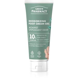 Green Pharmacy Foot Care Deodorizing Foot Cream-Gel Against Unpleasant Odor géles krém lábakra 75 ml kép