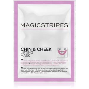 MAGICSTRIPES Chin & Cheek Lifting Mask erősítő hidrogélmaszk a nyakra és az arcra 1 db kép