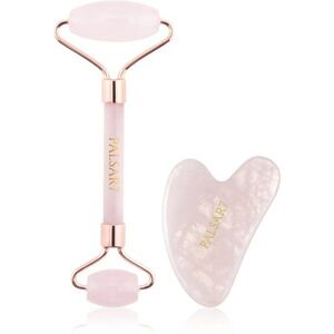 PALSAR7 Massage Roller and Guasha Rose Quartz masszázs henger az arcra és masszázs szegédeszköz kép