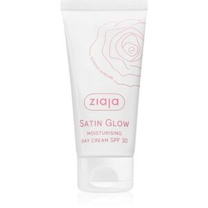 Ziaja Satin Glow Moisturising Day Cream hidratáló nappali krém SPF 30 50 ml kép