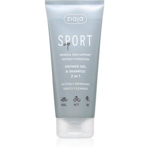 Ziaja Sport Up Shower Gel & Shampoo sampon és tusfürdő gél 2 in 1 200 ml kép