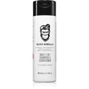 Slick Gorilla Daily 2 in 1 Shampoo & Conditioner sampon és kondicionáló 2 in1 200 ml kép