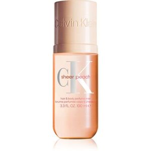 Calvin Klein CK Sheer Peach illatosított haj- és testpermet unisex 100 ml kép