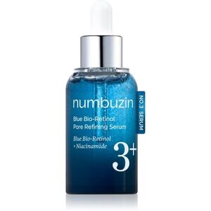 Numbuzin No. 3 Blue Bio-Retinol Pore Refining Serum bőrfeszesítő szérum az arcra a bőr kisimításáért és a pórusok minimalizásáért 30 ml kép