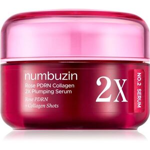 Numbuzin No. 2 Rose PDRN Collagen 2X Plumping Serum intenzív feszesítő szérum hidratáló hatással 30 ml kép