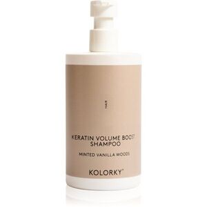 Kolorky Keratine Volume Boost Shampoo sampon dúsító hatással Minted Vanilla Woods 390 ml kép