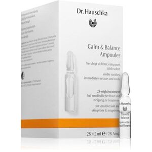Dr. Hauschka Facial Care intenzív nyugtató ápolás az érzékeny arcbőrre 28x2 ml kép