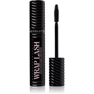 Revolution Wrap Lash szempillaspirál a dús pillákért árnyalat Ultra Black 8.5 ml kép