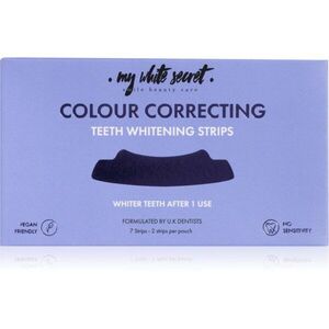 My White Secret Colour Correcting fogfehérítő szalag 7 db kép