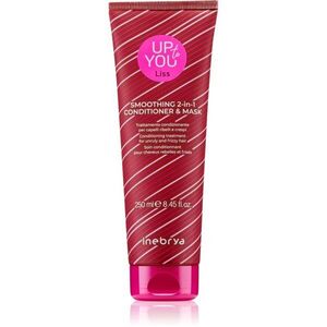 Inebrya Up To You Liss Smoothing 2-in-1 Mask & Conditioner bőrkisimító ápolás hajra 2 az 1-ben 250 ml kép