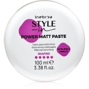 Inebrya Style-In Power Matt Paste Matt hajformázó krém hajra 100 ml kép