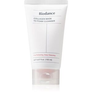 Biodance Collagen Mask To Foam Cleanser mélytisztító arcmaszk kollagénnel 150 ml kép