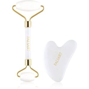 PALSAR7 Massage Roller and Guasha White Jade masszázs henger az arcra és masszázs szegédeszköz kép
