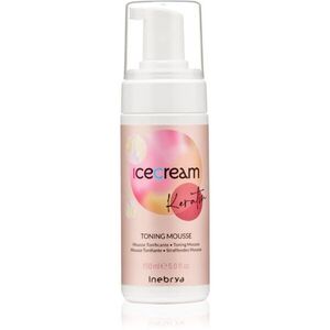 Inebrya Keratin Toning Mousse regeneráló hab hajra s keratinem 150 ml kép