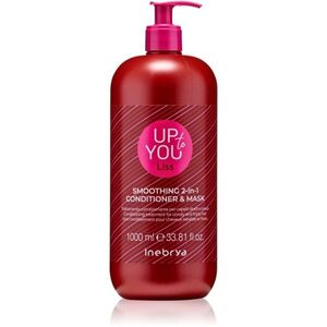 Inebrya Up To You Liss Smoothing 2-in-1 Mask & Conditioner bőrkisimító ápolás hajra 2 az 1-ben 1000 ml kép