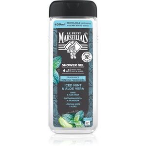 Le Petit Marseillais Iced Mint & Aloe Vera tusfürdő gél 4 in 1 uraknak 400 ml kép