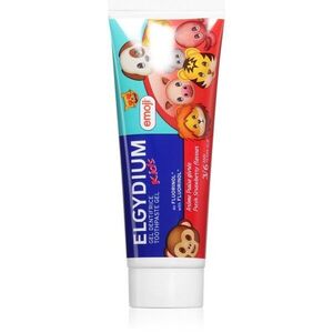 Elgydium Emoji Kids fogkrém gyermekeknek 2-6y Strawberry 50 ml kép