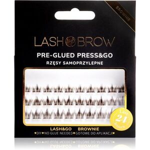 Lash Brow Press&Go Self-Adhesive Eyelashes öntapadós tincses műszempillák Classy Night Brownie 1 db kép