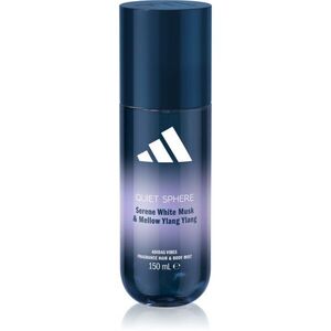 Adidas Vibes Quiet Sphere illatosított haj- és testpermet hölgyeknek 150 ml kép