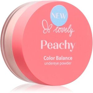 Lovely Peachy Color Balance Undereye Powder porpúder árnyalat Peach 3.5 g kép