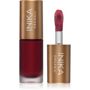 INIKA Organic Lip Oil Collagen + Squalane tonizáló olaj az ajkakra kollagénnel árnyalat Mulberry 5 ml kép