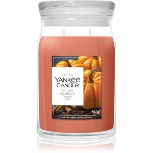 Yankee Candle Spiced Pumpkin illatgyertya 567 g kép
