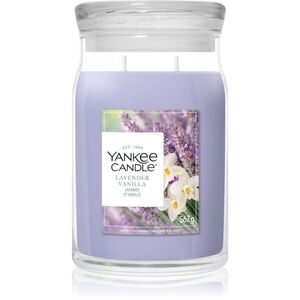 Yankee Candle Lavender Vanilla illatgyertya 567 g kép