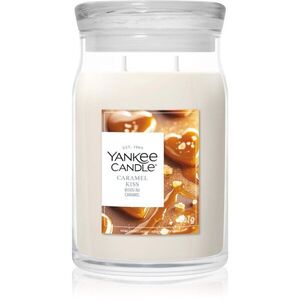 Yankee Candle Caramel Kiss illatgyertya 567 g kép
