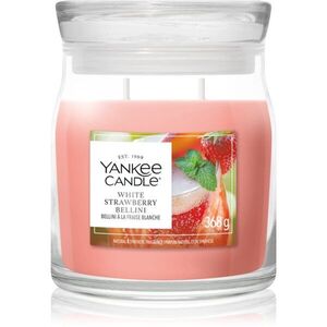 Yankee Candle White Strawberry Bellini illatgyertya 368 g kép