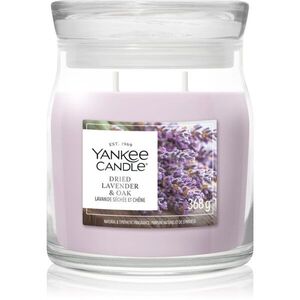 Yankee Candle Dried Lavender & Oak illatgyertya 368 g kép