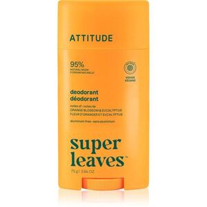 Attitude Super Leaves Natural Deodorant dezodor Orange Blossom & Eucalyptus 75 g kép