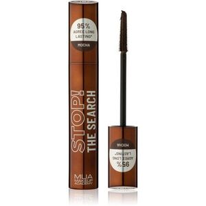 MUA Makeup Academy Stop The Search hosszantartó szempillaspirál árnyalat Mocha 12 ml kép