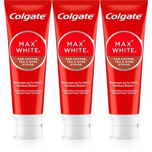 Colgate Max White One Coffee, Tea & Wine fehérítő fogkrém 3x75 ml kép