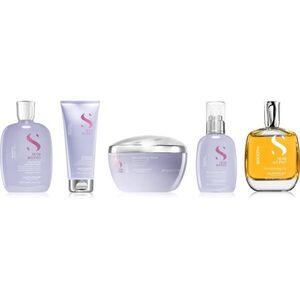 Alfaparf Milano Semi di Lino Smooth Smoothing Kit szett a rakoncátlan és töredezett hajra kép