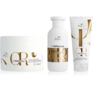 Wella Professionals Oil Reflections bundle szett a fénylő és selymes hajért 3 db kép