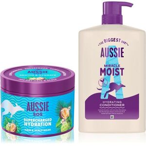Aussie SOS & Miracle Moist szett száraz és sérült hajra kép