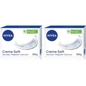 NIVEA Creme Soft Szilárd szappan takarékos kiszerelés kép