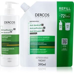 Vichy Dercos Anti-Dandruff szett korpásodás ellen száraz hajra kép