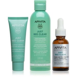 Apivita Just Bee Clear szett az aknéra hajlamos zsíros bőrre kép