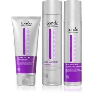 Londa Professional Deep Moisture Set szett száraz hajra 3 db kép
