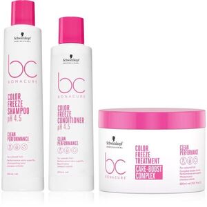 Schwarzkopf Professional BC Bonacure Color Freeze szett festett hajra kép