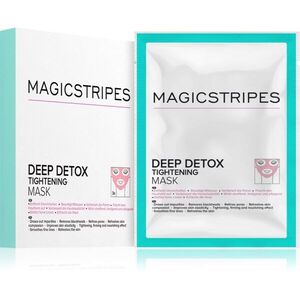 MAGICSTRIPES Deep Detox detoxikációs maszk feszesítő hatással 3 db kép