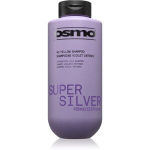 Osmo Super Silver No Yellow Shampoo sampon sárga tónusok ellen szőke és ősz hajra 400 ml kép