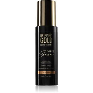 Dripping Gold Express Tanning Serum önbarnító készítmény testre árnyalat Ultra Dark 150 ml kép